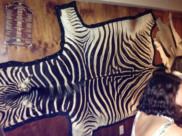 Is it black with white stripes or white with black stripes?