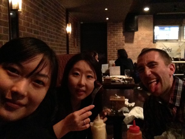 ..and my face is on fire