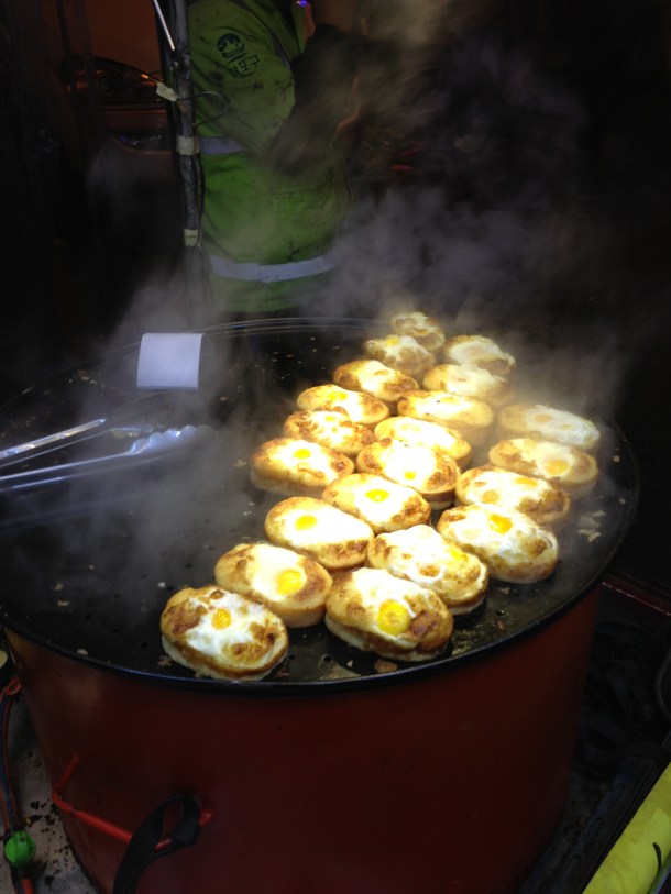 Breakfast for a late night snack