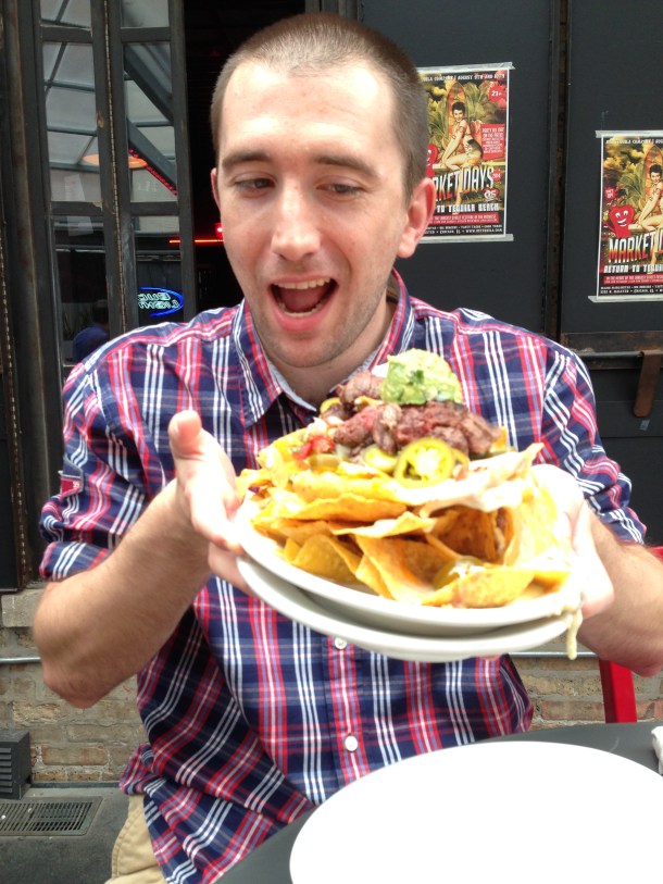 Guess which one of us is intimidated?