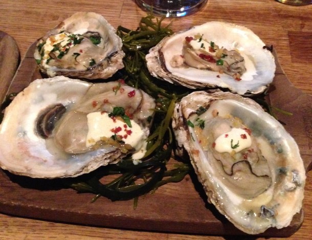 Kusshi oysters