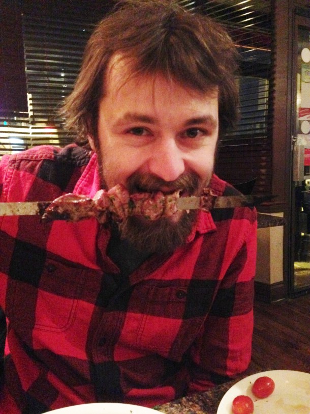 In Russia, you cut knife!