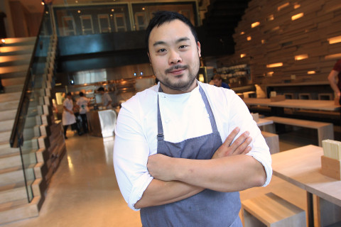 Momofuku the creation of superstar chef David Chang brings his food to Toronto. The much anticipated resto is famous for noodles and pork buns. (Photo by Rene Johnston/Toronto Star via Getty Images)