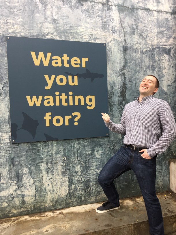 We did come out on top with puns though.