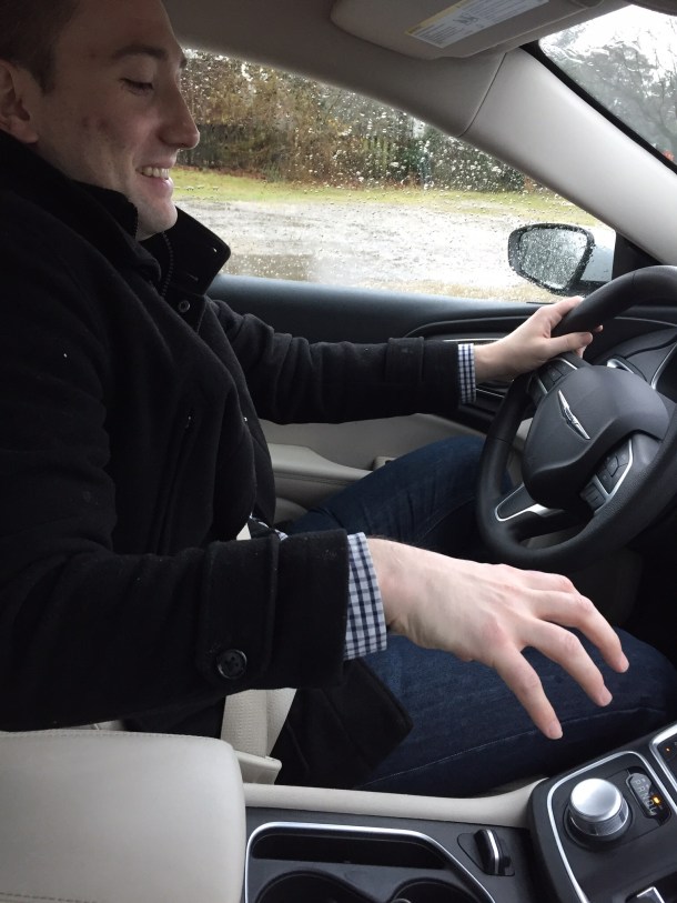 Notice the flood waters right outside our window.